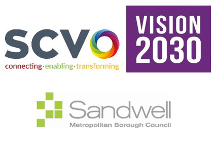 SCVO - VISION 2030 | Sandwell MBC logos