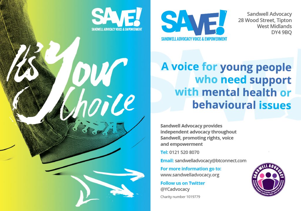 SAVE Project Story for Young People in Sandwell