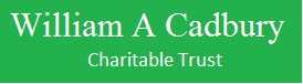 £20,000 Grant Awarded by the William A. Cadbury Charitable Trust