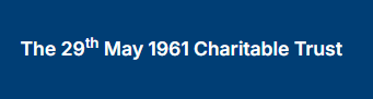 The 29th May 1961 Charitable Trust logo