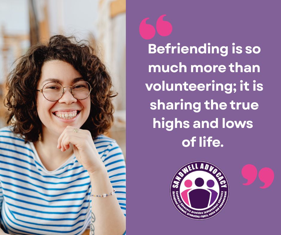 What Volunteering means to Sandwell Advocacy