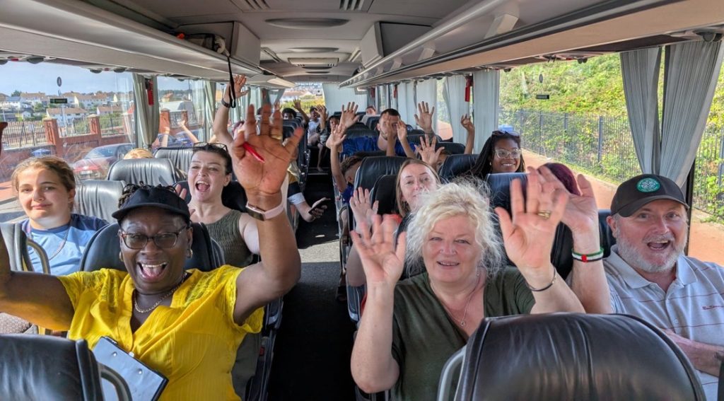 Coach trip to Barry Island